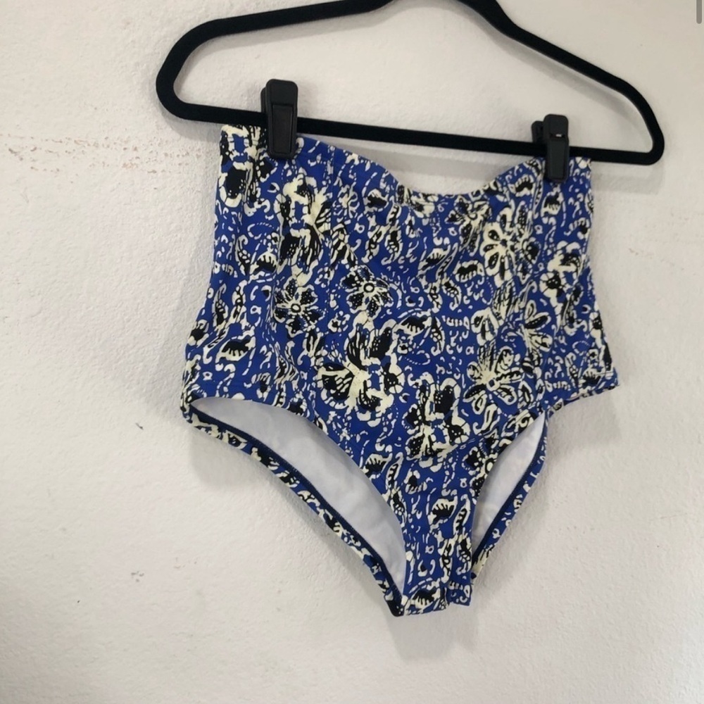 Out from Under high waist bikini floral print size:L - Picture 9 of 13